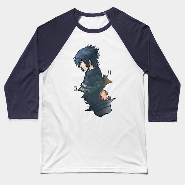 FF15 character art 2 Baseball T-Shirt by mcashe_art